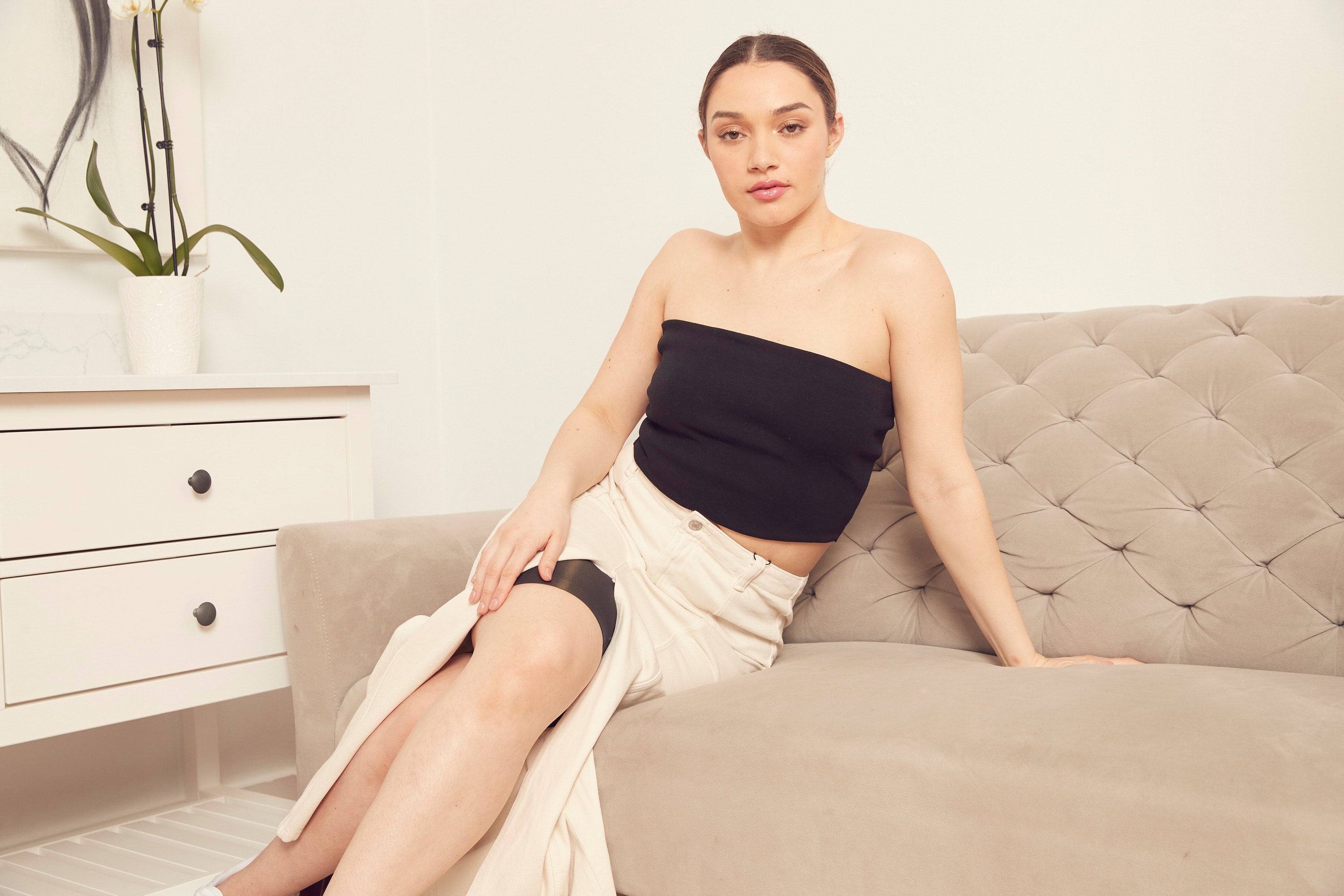 The Soft Lounge Long Slip Dress is coming back. We repeat: It's coming back  (and we may or may not have a new shorter version, too). Sh